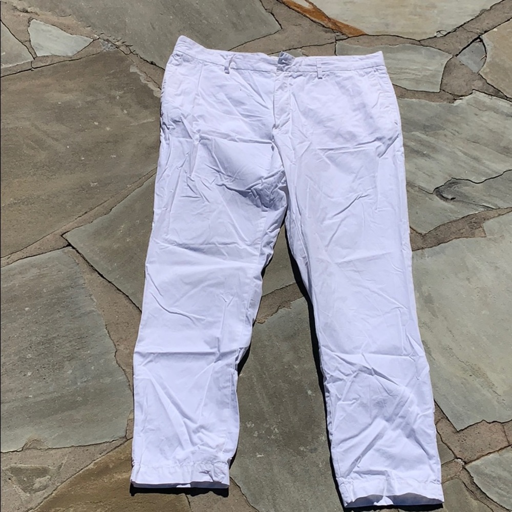 NEW White men’s casual pants